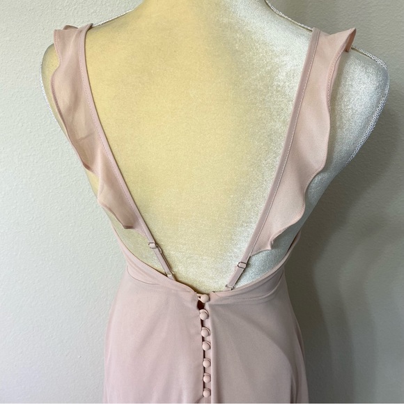 Lulu’s Meteoric Rise Blush Maxi Dress - Picture 6 of 9